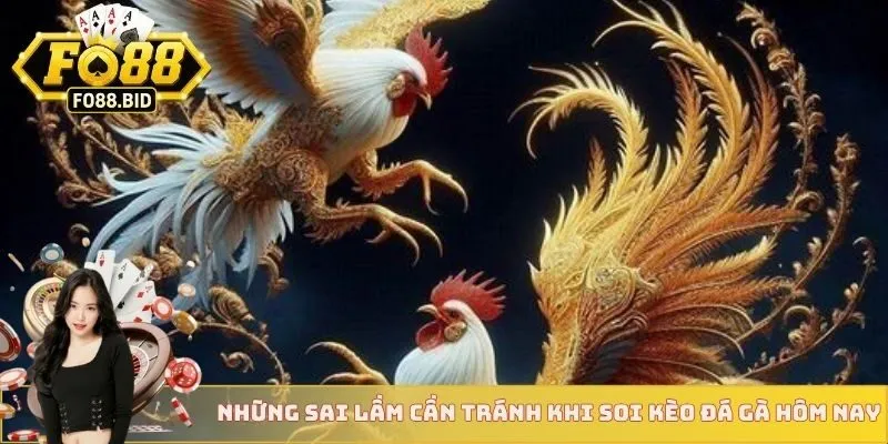 Soi Kèo Đá Gà Hôm Nay Nhận Ngay Cơ Hội Thắng Lớn Cùng FO88 4 Những sai lầm cần tránh khi soi kèo đá gà hôm nay